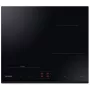 Iebūvējamā plīts virsma Samsung NZ64B5045GK/U2, indukcija, 4 gatavošanas zonas, Flex Zone, SmartThings Cooking, automātiska savienojamība, 60 cm, melna