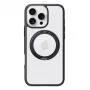 Aizsargapvalks Torras Ostand R Fusion iPhone 16 Pro Max — melns