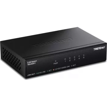 TRENDnet 5-PORT 2.5G SLĒDZIS - Slēdzis (TEG-S351)