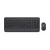 Logitech Signature MK650 for Business - Tastatūras un peles komplekts - Bezvadu - 2,4 GHz, Bluetooth LE - QWERTY - Spāņu - Grafīts