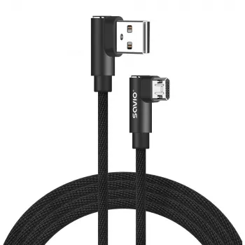 Savio SAVIO CL-162 mobilā tālruņa kabelis, melns