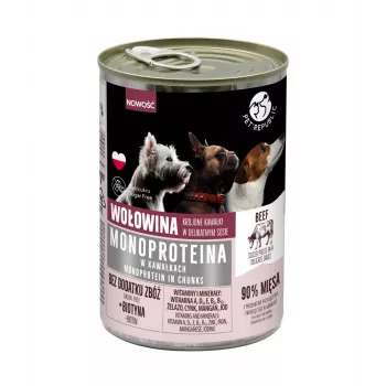 Mitrā suņu barība PetRepublic PET REPUBLIC Monoprotein Beef 400 g