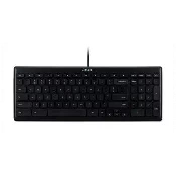 Vadu USB tastatūra Acer GP.KBD11.04F — Pilna izmēra QWERTY US International, melna, 1,45 m kabelis