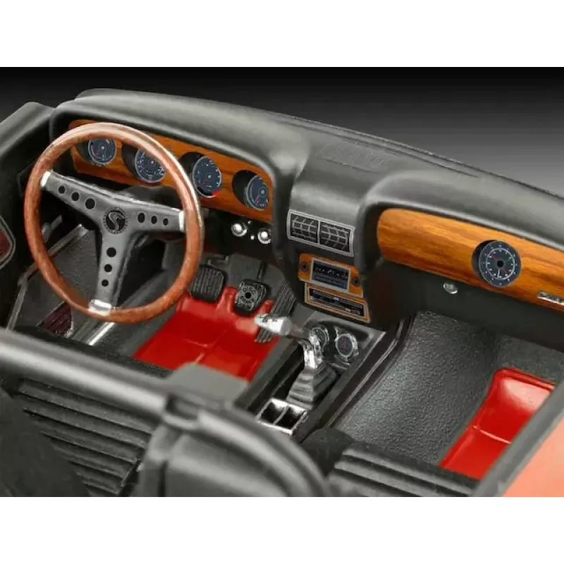 Plastmasas modelis 70 Shelby Mustang GT500 1/25