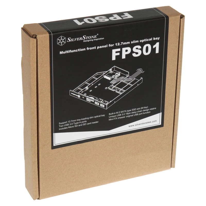 I/O portu panelis Silverstone FPS01