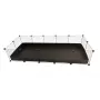 Cage c&c Modular Cages 5x2 Melns for Guinea Pig Hedgehog Rabbit — 1800×370×750 mm, 8.5 kg