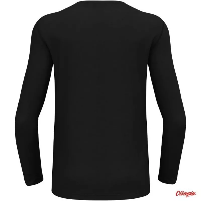 Odlo BL TOP apkakle, garas piedurknes, MERINO 200 vīriešu T-krekls, M izmērs, melns