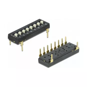 DIP slēdzis DeLOCK 66306 spiedshēmas plates (PCB) piederumi