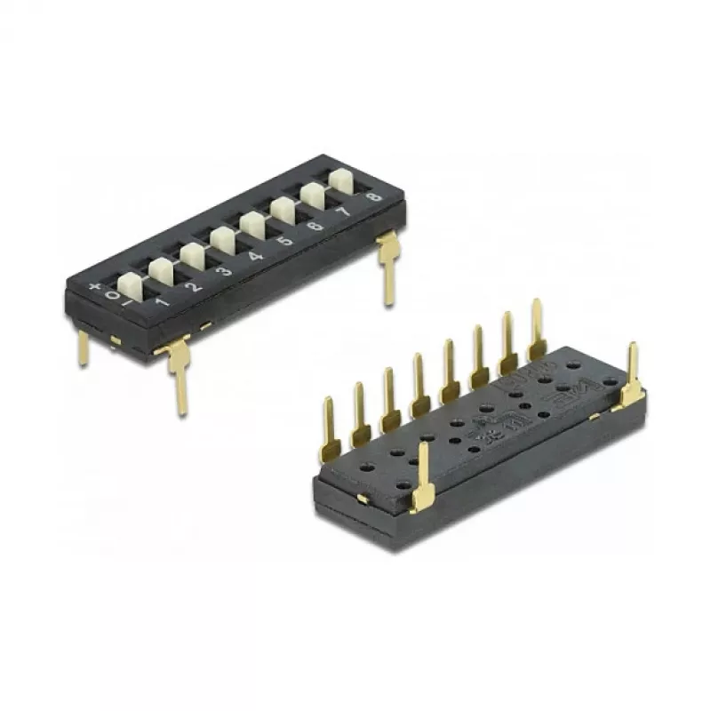 DIP slēdzis DeLOCK 66306 spiedshēmas plates (PCB) piederumi