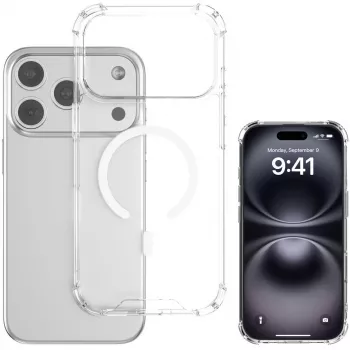 Border Case 4smarts Ibiza Apple iPhone 17 Pro Max 17.5 cm korpusam, caurspīdīgs