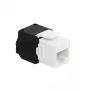 LogiLink NK4066 Keystone Module plakans Melns balta RJ-45