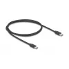 DELOCK 66941 Bezvadu lādētājs 3-in-1 viedtālrunim viedpulkstenim austiņām USB Type-C 15 W Iekštelpu melns