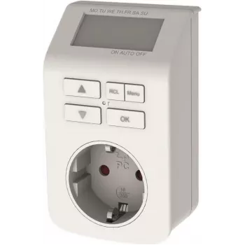 Bachmann digitālais taimera slēdzis - Automatischer Netzschalter - maiņstrāva 230 V - 3680 W