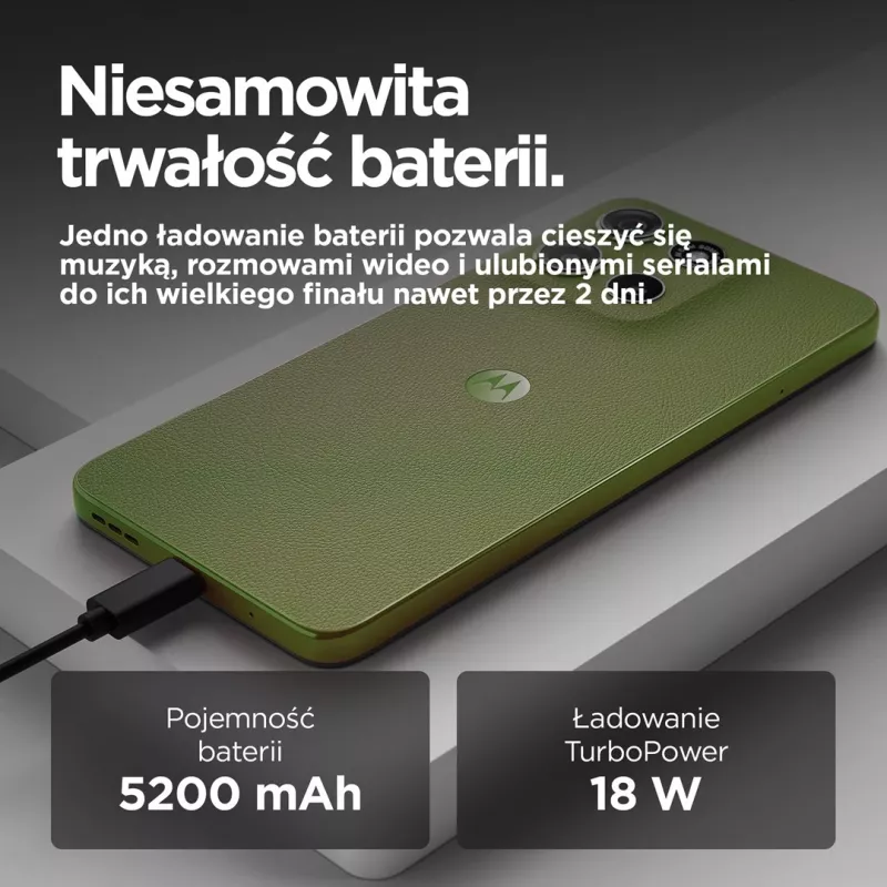 Motorola moto g15 17.1 cm (6.72 inch) Dual SIM Android 15 4G USB Type-C 8 GB 128 GB 5200 mAh Zaļa