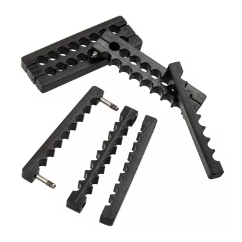 Corsair CP-8920257 kabeļu organizators Kabeļu turētājs Melns 17 gab.