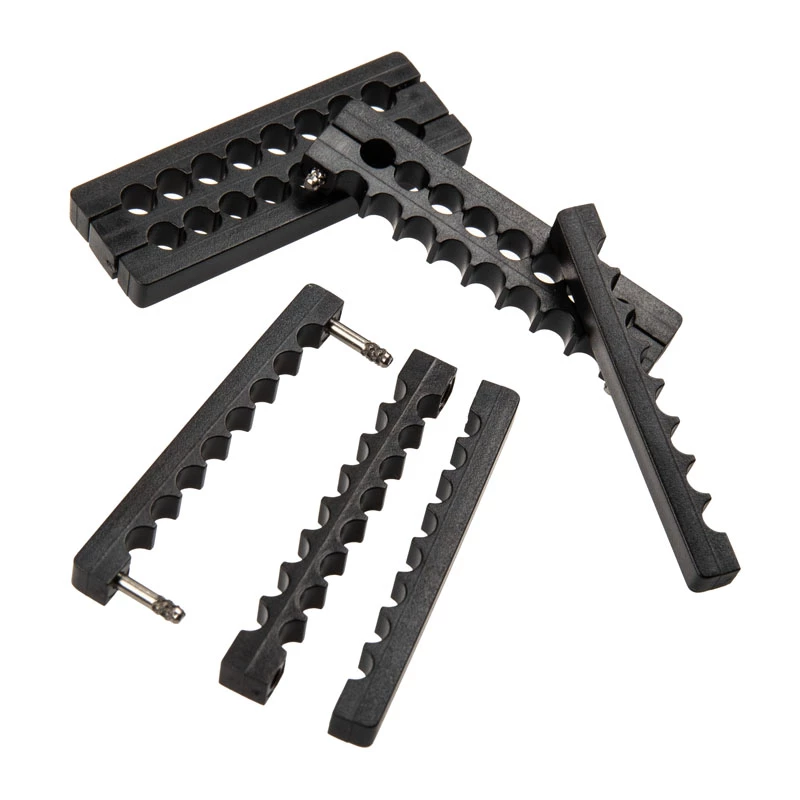 Corsair CP-8920257 kabeļu organizators Kabeļu turētājs Melns 17 gab.