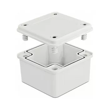 DeLOCK uzstādīšanas korpuss IP65 ūdensizturīgs 96 x 96 x 60 mm pelēks
