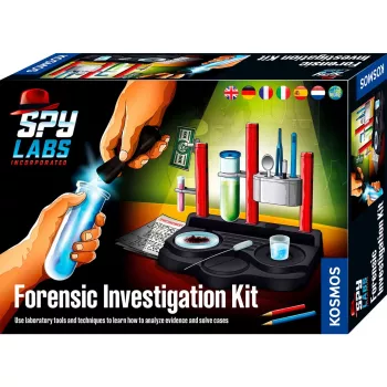 Spy Labs Incorporated Forensic Investigation Kit, detektīvu komplekta starptautiskā versija