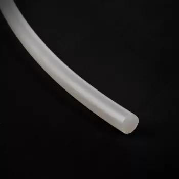 BitsPower cietās caurules silikona locīšanas uzmava — caurspīdīga, platums 11 mm