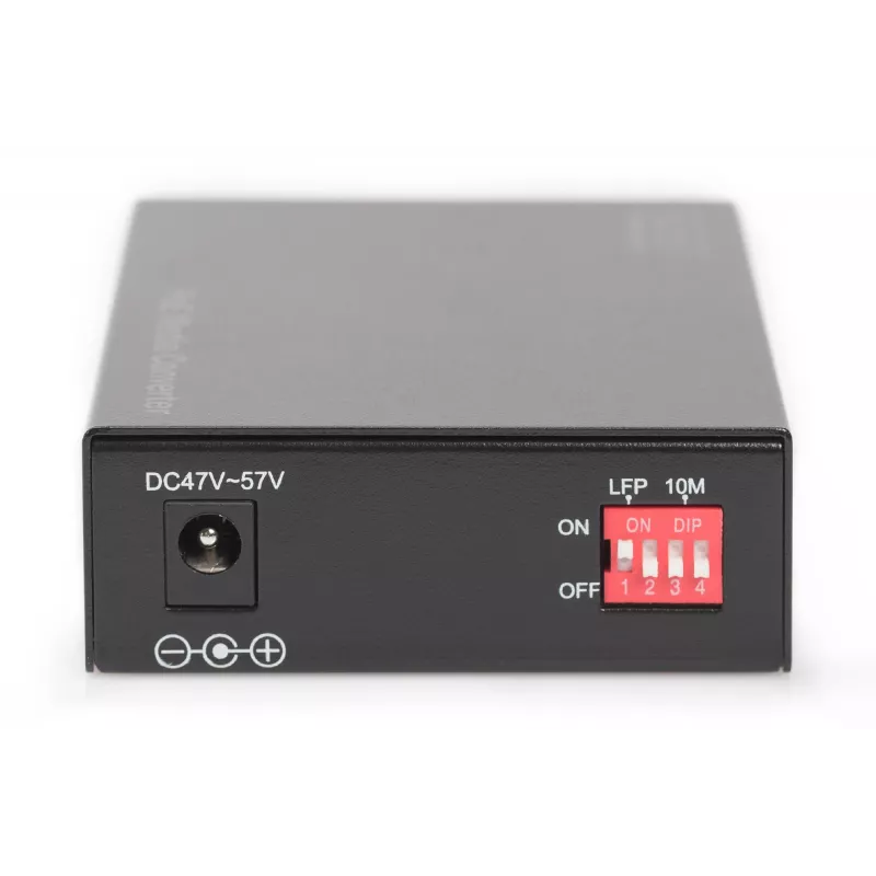Digitus Gigabit PoE multivides pārveidotājs, RJ45 / SC, MM, PSE