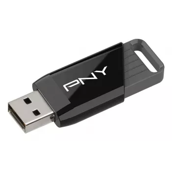 PNY Attaché X, 64 GB, USB Type-A, 3.2 Gen 1 (3.1 Gen 1), 130 MB/s, Dia, melns