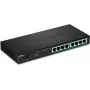 TRENDnet TPE-TG83 - tīkla komutators - 8 x 10/100/1000 (PoE+) - darbvirsmas, piestiprināms pie sienas - PoE+ (65 W)