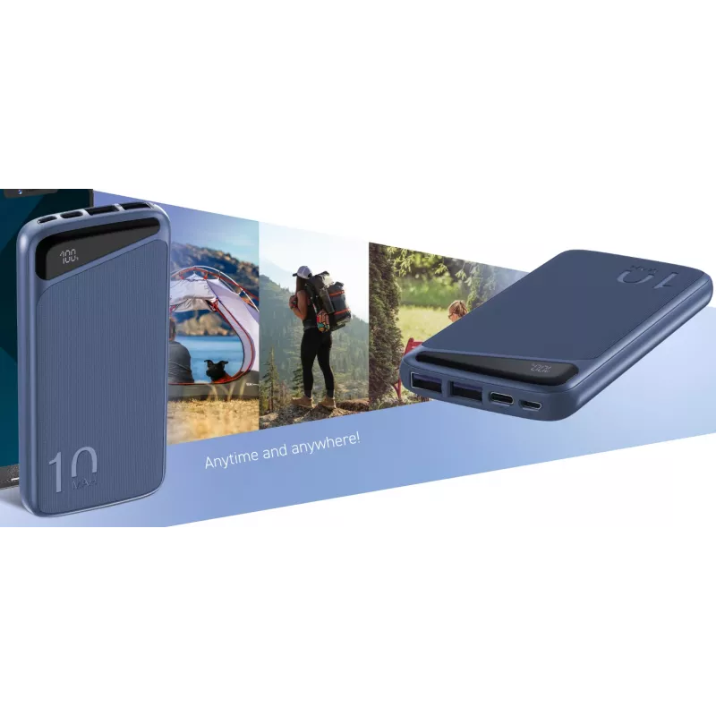 Pārnēsājams ārējais akumulators Navitel PWR10 MX BLUE 10000 mAh