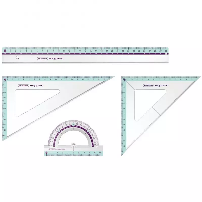 Lineālu komplekts Herlitz 11368222