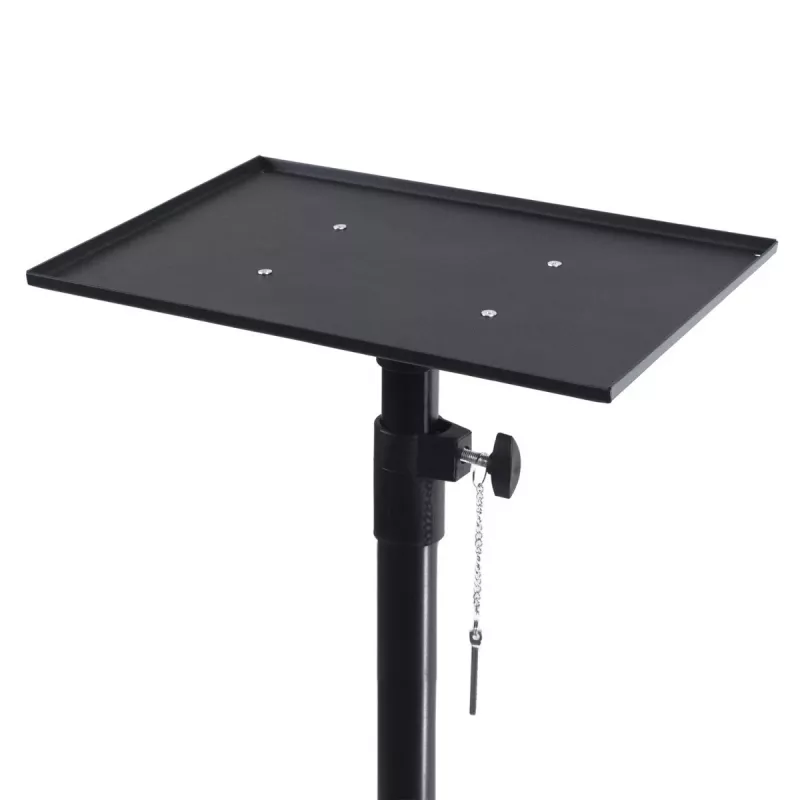 Projektora griestu stiprinājums MACLEAN MC-953 — tērauds, regulējams augstums 1,2–1,7 m