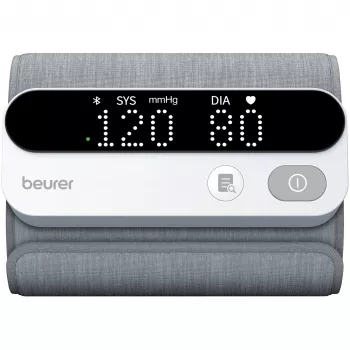 Beurer BM 59 augšdelma asinsspiediena mērītājs, Bluetooth, balts/melns
