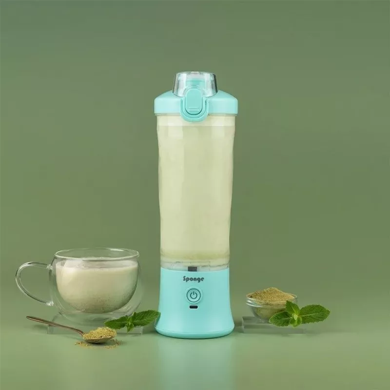 Sponge bezvada krūzes blenderis 0,6 l tirkīzzils