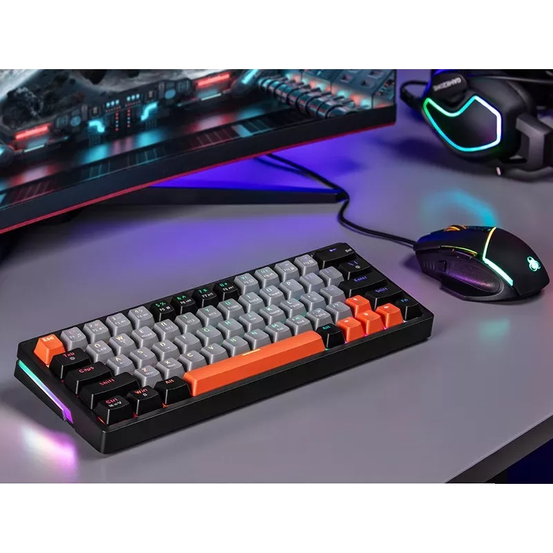 Mehāniskā tastatūra Tracer GAMEZONE EVO1 HOT SWAP 63 (Pelēka) TRAKLA47297