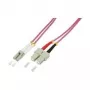 LogiLink - Patch-Cable - SC multi-mode (M) uz LC Multi-Mode (M) - 1,0m - Optiskā šķiedra - Duplex - 50/125 mikrometri - OM4 - Bez halogēna - viršu violets (FP4LS01)