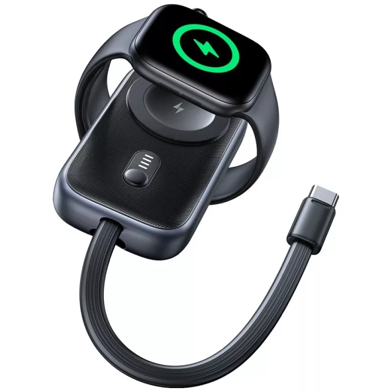 Powerbank usams CD245SBWXC02 1200mAh priekš Apple Watch — pārnēsājams lādētājs