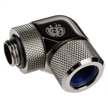 Adapter 90° BitsPower Advanced Multi-Link G1/4 inch AG to 14mm OD Hardtube — grozāms
