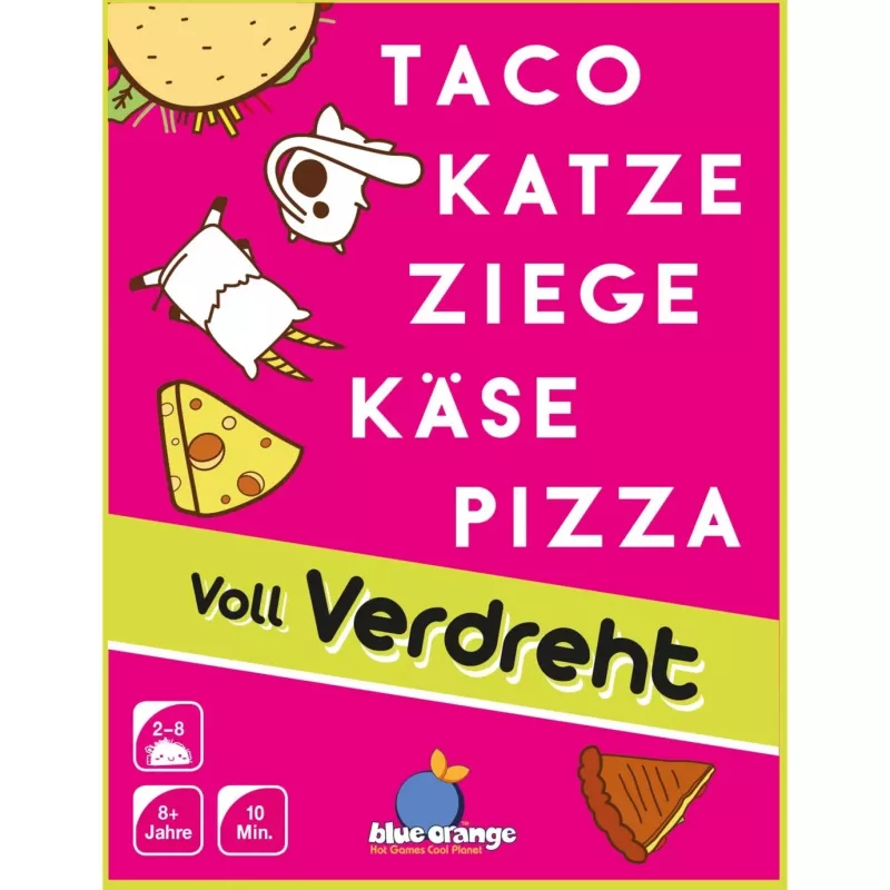 Taco Cat Goat Cheese Pizza: Voll verdreht, kāršu spēle