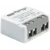 Viedais relejs Shelly Relay EM Mini Gen4 1 kanāla Wi‑Fi Matter Zigbee Bluetooth 8A, 110–240V, enerģijas skaitītājs
