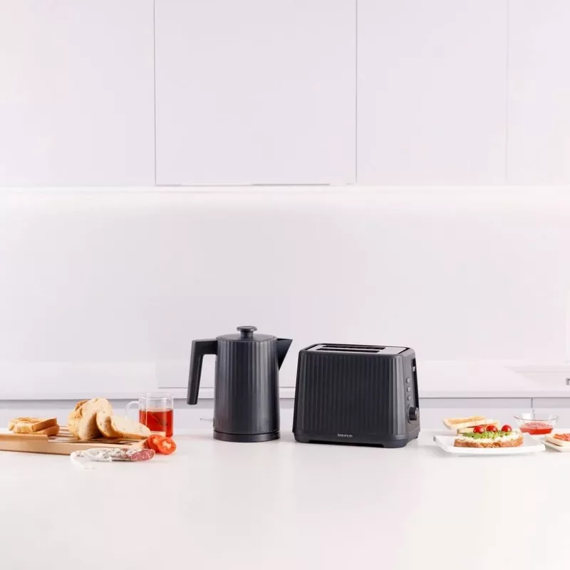 Taurus Jonic Toast tosteris 2 šķēlēm 1150 W Melns