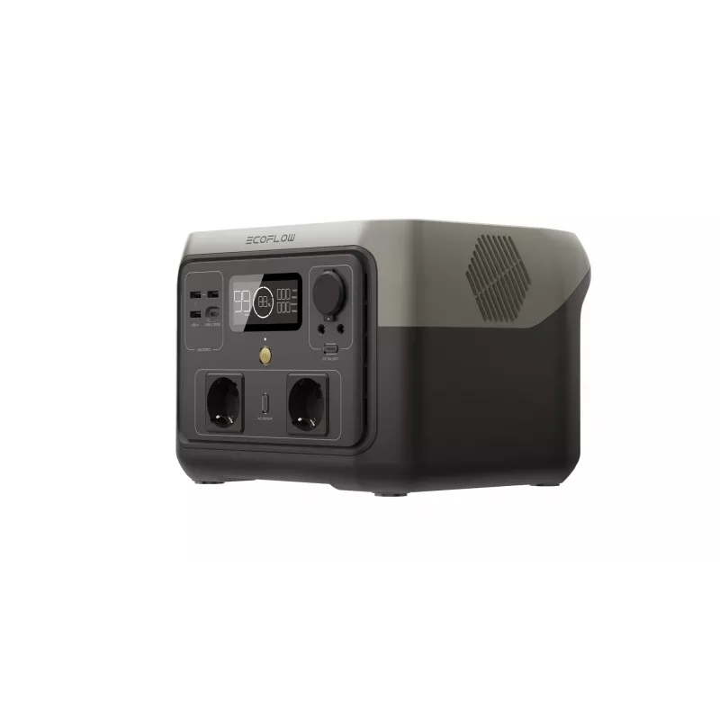 EcoFlow River 2 Max pārnēsājama elektrostacija litija dzelzs fosfāts (LiFePO4) 6 kg