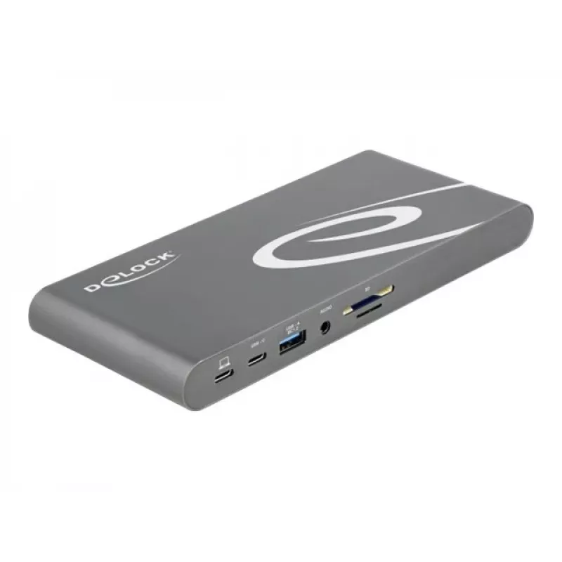 Dokinga stacija DeLOCK USB Type-C DP 1.4 Triple 4K Display