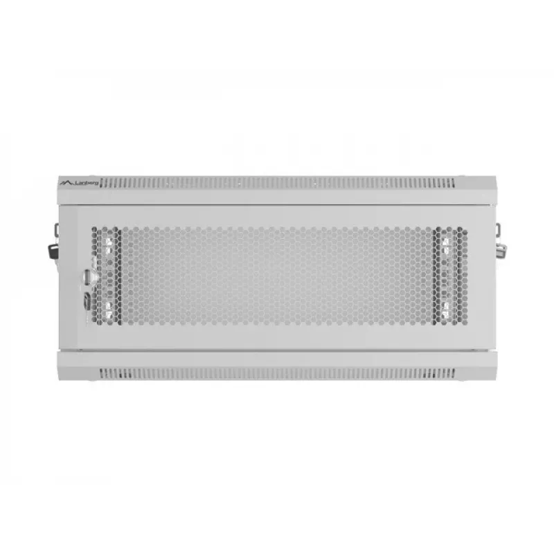 Rack cabinet LANBERG WF01-6404-23S 19 inch 4U gray with perforated doors
