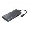 Dokstacija NATEC NMP-2162 USB 3.2 Gen 1 Type-C pelēka, vadu