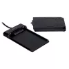 Cietā diska/SSD korpuss Unitek Y-3036, 2,5 collu SATA III, USB 3.2 Gen 1 (5 Gbit/s), UASP, iebūvēts USB-A kabelis, melns