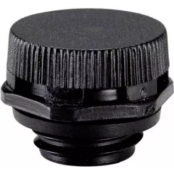 LappKabel spiediena izlīdzināšanas elements M12 poliamīds Melns (RAL 9005) SKINDICHT VENT UL 12x1,5 BK plus 1 gab. (51730201)