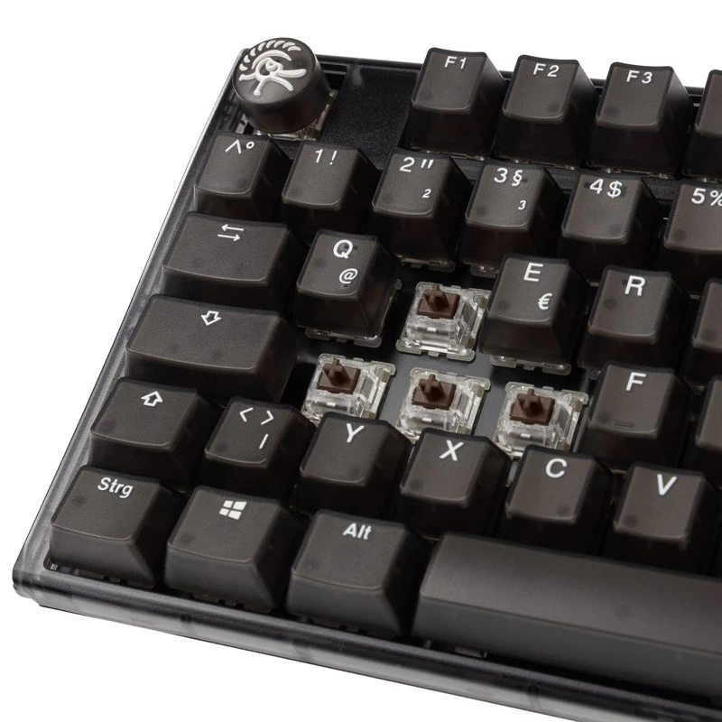 Ducky One 3 TKL klaviatūra spēlēm USB melna