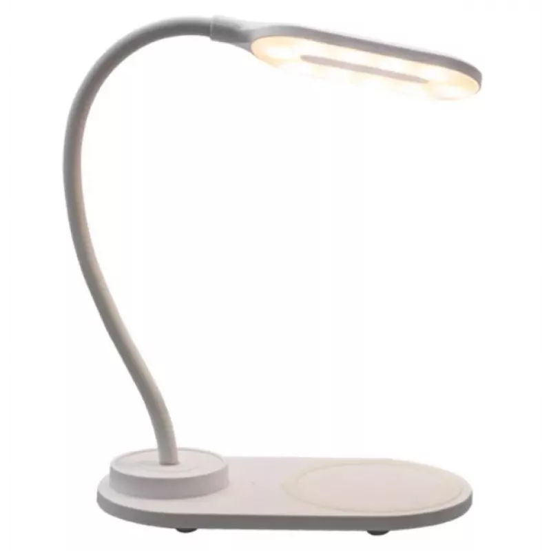 Galda lampa Denver LQI-55 1.5 W LED G Balta