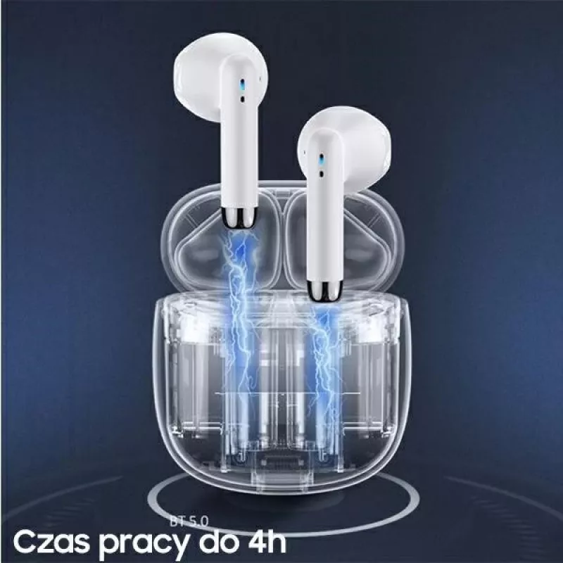 Bluetooth Headphones Usams TW S 5.0 IA Series balta