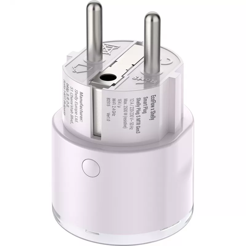 EcoFlow EF-OS-SM002-SMP2SHEL Wi‑Fi viedkontaktligzda ar enerģijas uzraudzību