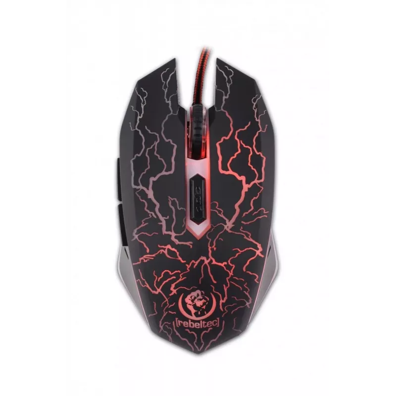 Rebeltec Diablo - pele - optiskā - 6 pogas - vadu - USB