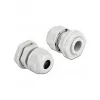 Kabeļa blīvslēgs DeLOCK 60380 pelēks plastmasas 2 gab.